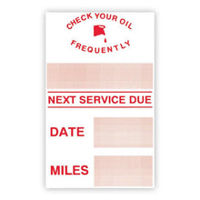 Load image into Gallery viewer, Stock Static Cling Reminders Service Department Alabama Independent Auto Dealers Association Store Generic