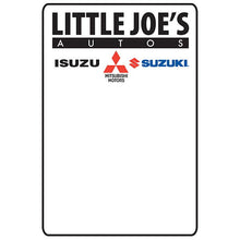 Load image into Gallery viewer, Custom 5 in 1 Static Cling Printing Supplies (Labels) Service Department Alabama Independent Auto Dealers Association Store Light Adhesive 2 1/4" x 1 1/2"