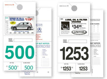 Load image into Gallery viewer, Custom Adver Tag™ 5 Part Dispatch Numbers Service Department Alabama Independent Auto Dealers Association Store