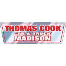 Load image into Gallery viewer, Custom Auto Decals Sales Department Alabama Independent Auto Dealers Association Store Chrome Polyester Style C