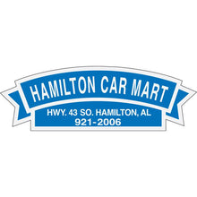 Load image into Gallery viewer, Custom Auto Decals Sales Department Alabama Independent Auto Dealers Association Store White Reflective Style H