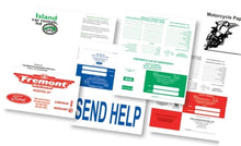 Load image into Gallery viewer, Custom Paper Document Holders (Vehicle Paper Wallets) Sales Department Alabama Independent Auto Dealers Association Store