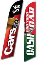 Load image into Gallery viewer, Custom Swooper Banners Sales Department Alabama Independent Auto Dealers Association Store