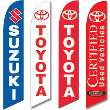 Load image into Gallery viewer, Manufacturer Swooper Banners Sales Department Alabama Independent Auto Dealers Association Store Suzuki