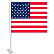 Load image into Gallery viewer, Clip-On Window Flags (Standard Flags) Sales Department Alabama Independent Auto Dealers Association Store American Flag
