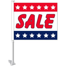 Load image into Gallery viewer, Clip-On Window Flags (Standard Flags) Sales Department Alabama Independent Auto Dealers Association Store Patriotic - Sale