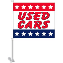 Load image into Gallery viewer, Clip-On Window Flags (Standard Flags) Sales Department Alabama Independent Auto Dealers Association Store Patriotic - Used Cars