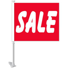 Load image into Gallery viewer, Clip-On Window Flags (Standard Flags) Sales Department Alabama Independent Auto Dealers Association Store Sale - Red