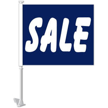 Load image into Gallery viewer, Clip-On Window Flags (Standard Flags) Sales Department Alabama Independent Auto Dealers Association Store Sale - Blue