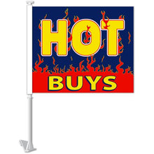 Load image into Gallery viewer, Clip-On Window Flags (Standard Flags) Sales Department Alabama Independent Auto Dealers Association Store Hot Buys