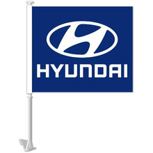 Load image into Gallery viewer, Clip-On Window Flags (Manufacturer Flags) Sales Department Alabama Independent Auto Dealers Association Store Hyundai
