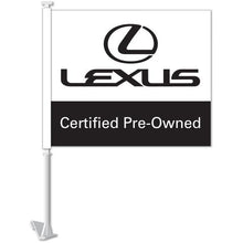 Load image into Gallery viewer, Clip-On Window Flags (Manufacturer Flags) Sales Department Alabama Independent Auto Dealers Association Store Lexus Certified Pre-Owned