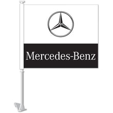 Load image into Gallery viewer, Clip-On Window Flags (Manufacturer Flags) Sales Department Alabama Independent Auto Dealers Association Store Mercedes-Benz
