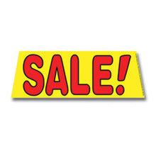 Load image into Gallery viewer, Windshield Banners Sales Department Alabama Independent Auto Dealers Association Store Sale -Red and Yellow
