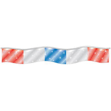 Load image into Gallery viewer, Streamers and Pennants Sales Department Alabama Independent Auto Dealers Association Store Metallic Streamers - Red/Silver/Blue