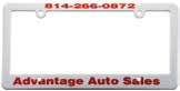 Load image into Gallery viewer, Custom Screen Printed License Plate Frames Sales Department Alabama Independent Auto Dealers Association Store