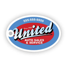 Load image into Gallery viewer, Custom Punchable Key Fobs Sales Department Alabama Independent Auto Dealers Association Store Style A