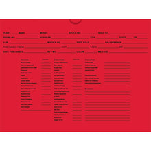 Load image into Gallery viewer, Custom Deal Envelopes (Deal Jackets) Sales Department Alabama Independent Auto Dealers Association Store Red