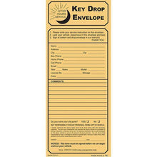 Load image into Gallery viewer, Kraft Key Drop Night Drop Envelopes (100 Per Box) Service Department Alabama Independent Auto Dealers Association Store Kraft Key Drop No Checklist