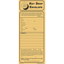 Load image into Gallery viewer, Kraft Key Drop Night Drop Envelopes (500 Per Box) Service Department Alabama Independent Auto Dealers Association Store Kraft Key Drop No Checklist