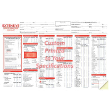 Load image into Gallery viewer, Custom Multi-Point Inspection Forms Service Department Alabama Independent Auto Dealers Association Store 11" x 17" 2-Part
