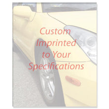 Load image into Gallery viewer, Imprinted Laser Cut Sheets Office Forms Alabama Independent Auto Dealers Association Store Yellow Car