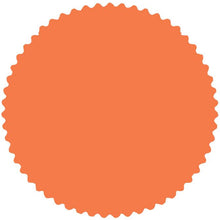 Load image into Gallery viewer, Custom 2" Starburst Labels Service Department Alabama Independent Auto Dealers Association Store Orange Fluorescent