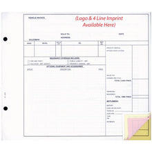 Load image into Gallery viewer, Imprinted Vehicle Invoice Office Forms Alabama Independent Auto Dealers Association Store (Form #VI-131N)