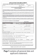 Load image into Gallery viewer, Application For Employment Office Forms Alabama Independent Auto Dealers Association Store