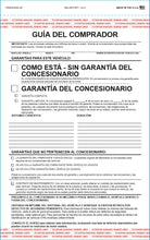 Load image into Gallery viewer, Imprinted Buyers Guide Sales Department Alabama Independent Auto Dealers Association Store As-Is - Spanish