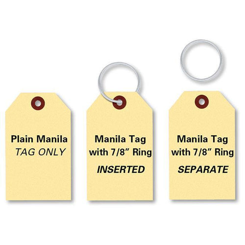 Manila Key Tags - Tag with Ring Inserted Sales Department Alabama Independent Auto Dealers Association Store