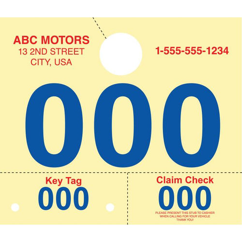 Custom RL-78 Service Dispatch Numbers Service Department Alabama Independent Auto Dealers Association Store
