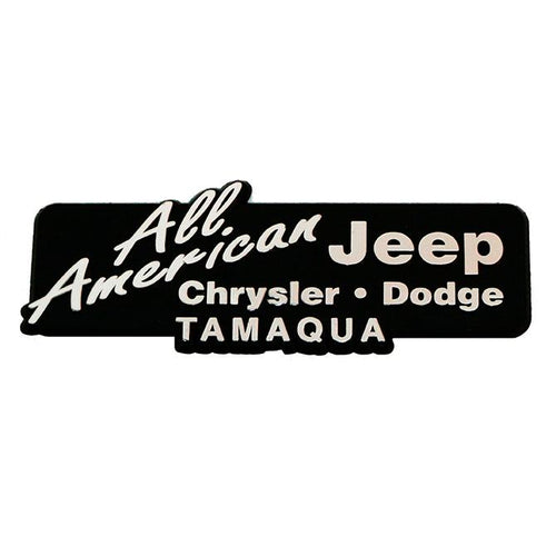 Custom 3-Dimensional Plastic Name Plates Sales Department Alabama Independent Auto Dealers Association Store
