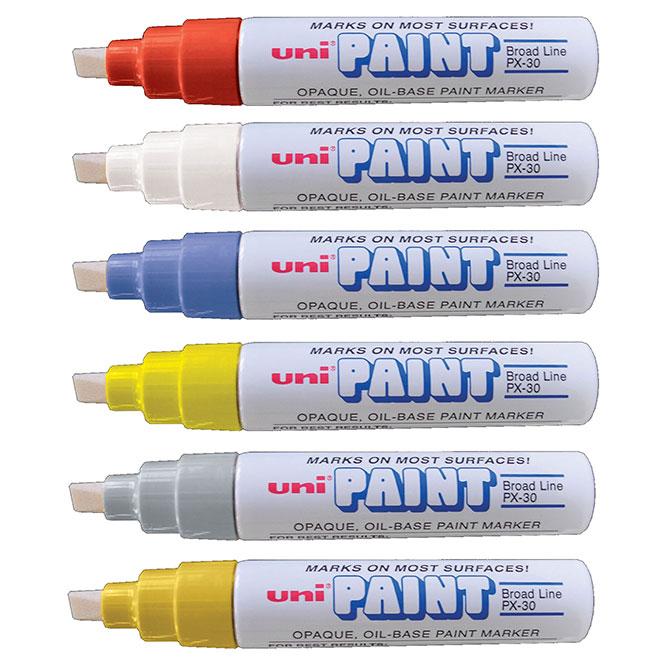 Windshield Markers - Uni Paint Markers (Oil-based)