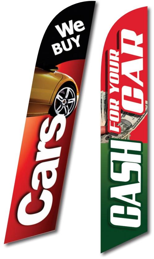 Custom Swooper Banners Sales Department Alabama Independent Auto Dealers Association Store