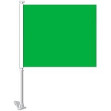 Load image into Gallery viewer, Clip-On Window Flags (Standard Flags) Sales Department Alabama Independent Auto Dealers Association Store Green
