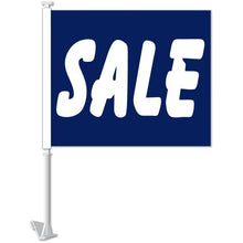 Load image into Gallery viewer, Clip-On Window Flags (Standard Flags) Sales Department Alabama Independent Auto Dealers Association Store Sale - Blue
