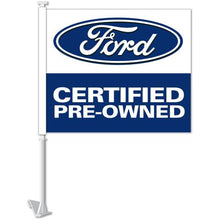 Load image into Gallery viewer, Clip-On Window Flags (Manufacturer Flags) Sales Department Alabama Independent Auto Dealers Association Store Ford Certified Pre-Owned
