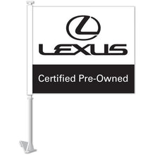 Load image into Gallery viewer, Clip-On Window Flags (Manufacturer Flags) Sales Department Alabama Independent Auto Dealers Association Store Lexus Certified Pre-Owned

