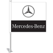 Load image into Gallery viewer, Clip-On Window Flags (Manufacturer Flags) Sales Department Alabama Independent Auto Dealers Association Store Mercedes-Benz
