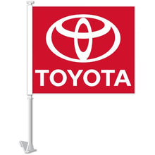 Load image into Gallery viewer, Clip-On Window Flags (Manufacturer Flags) Sales Department Alabama Independent Auto Dealers Association Store Toyota
