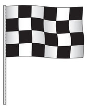 Load image into Gallery viewer, Antenna Flags - Supreme Cloth Sales Department Alabama Independent Auto Dealers Association Store Supreme Cloth - Black/White Checkered
