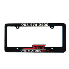 Load image into Gallery viewer, Custom Raised Letter License Plate Frames Sales Department Alabama Independent Auto Dealers Association Store
