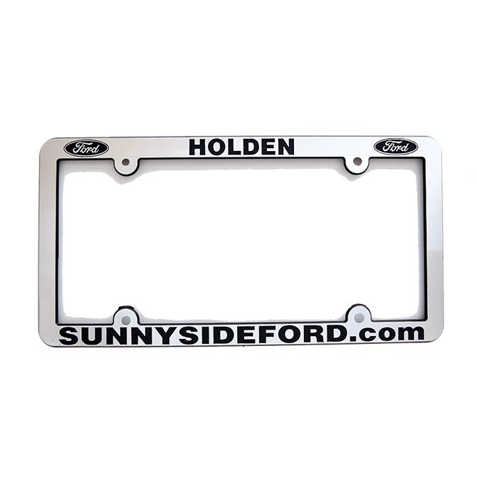 Custom Chrome License Plate Frames Sales Department Alabama Independent Auto Dealers Association Store Shiny Chrome Economy Recessed Letter