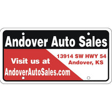 Load image into Gallery viewer, Custom Plastic License Plates Sales Department Alabama Independent Auto Dealers Association Store
