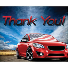 Load image into Gallery viewer, Greeting Cards Sales Department Alabama Independent Auto Dealers Association Store Patriotic Car
