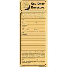 Load image into Gallery viewer, Kraft Key Drop Night Drop Envelopes (500 Per Box) Service Department Alabama Independent Auto Dealers Association Store Kraft Key Drop No Checklist
