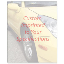 Load image into Gallery viewer, Imprinted Laser Cut Sheets Office Forms Alabama Independent Auto Dealers Association Store Yellow Car
