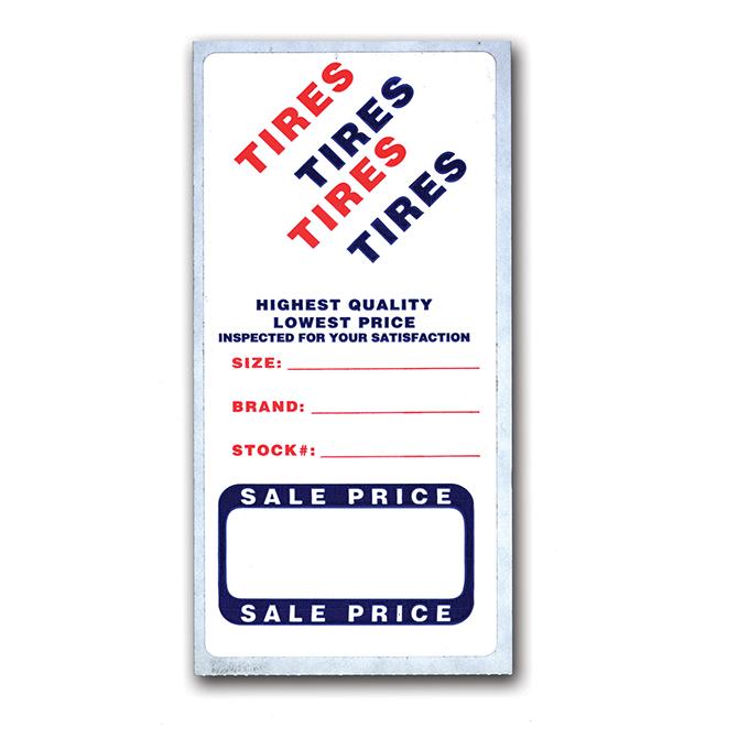 Tire Supplies Service Department Alabama Independent Auto Dealers Association Store Tire Advertising Labels