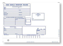Load image into Gallery viewer, Vehicle Inventory Cards Office Forms Alabama Independent Auto Dealers Association Store
